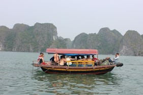 Feel the fresh air of the ocean in Hanoi Hà Nội, Vietnam on this Boat