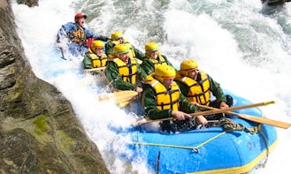 Extreme Green Rafting in Queenstown, New Zealand