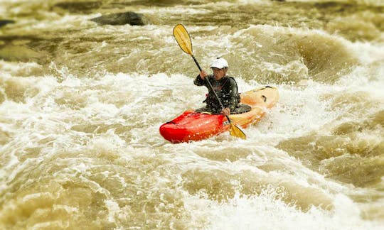 Fun Whitewater Kayak Rafting Trips in Baños de Agua Santa, Ecuador