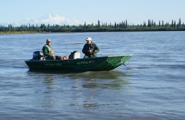 Guided Lodge Fishing on Lake Creek