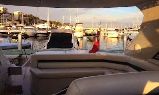 Sunseeker Portofino 53 Motor Yacht Charter in Portals Nous, Spain