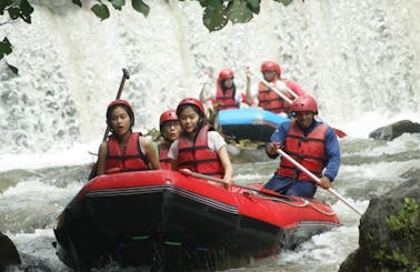White Water Rafting at Telaga Waja River