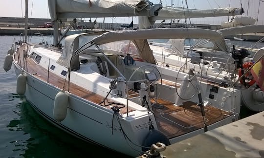 Charter a 43ft Hanse Sailing Yacht in Valencia, Spain for up to 10 people