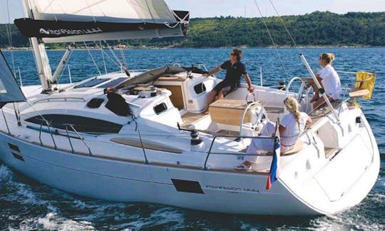Charter 44ft Marta" Elan 444 Impression Sailing Yacht In Sukosan, Croatia