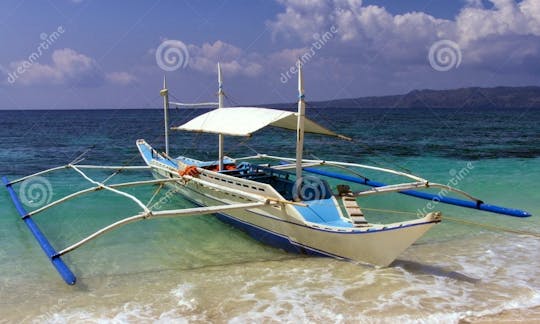 Wooden Boat in Boracay Island