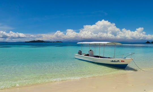 Diving boat Tour in Siargao Island