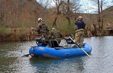 Raft Guided Fly Fishing Service in New Braunfels