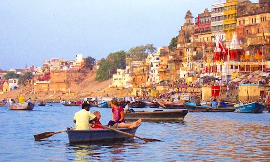 Row Boat in Varanasi