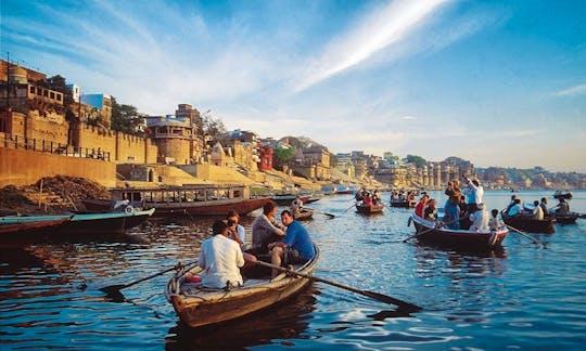 Row Boat in Varanasi