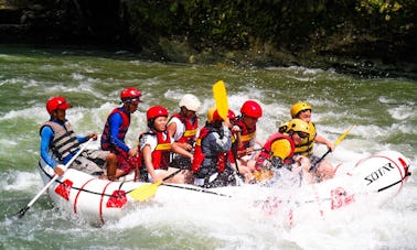 Rafting en eau vive à Cagayan de Oro, Philippines