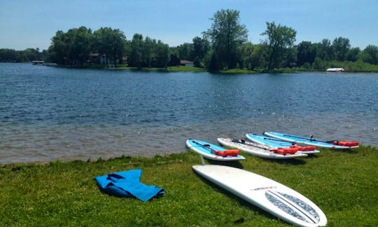 Stand Up Paddleboard Rental and Yoga in Bay Lake