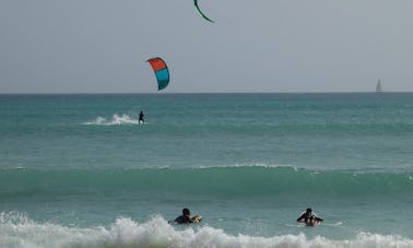 Kitesurfing On Boa Vista Island