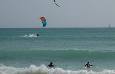 Kitesurfing On Boa Vista Island