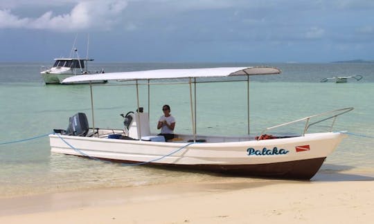 Diving boat Tour in Siargao Island