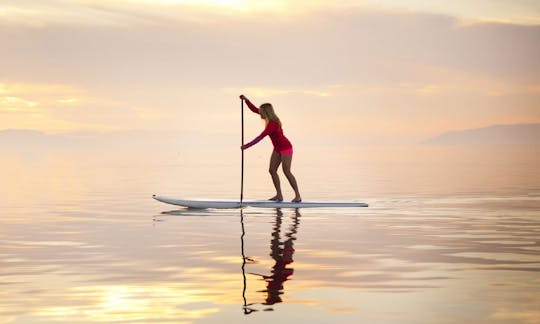 シャルネカ・デ・カパリカでのSUPレッスン