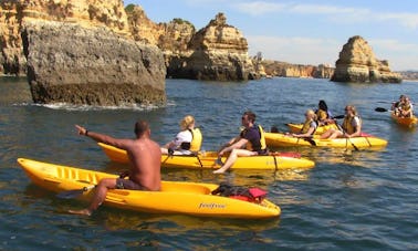 Viagem de caiaque e mergulho com snorkel em Lagos