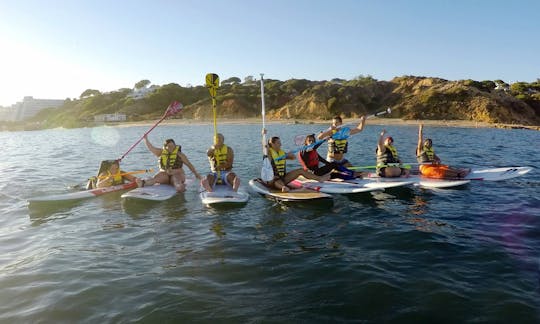 Stand Up Paddleboard Tours & Safari in Coelha beach, Albufeira.