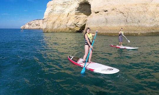 Stand Up Paddleboard Tours & Safari in Coelha beach, Albufeira.