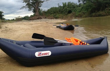Inflatable kayak Trip in Nha Trang, Vietnam