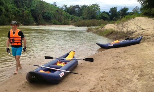 Inflatable kayak Trip in Nha Trang, Vietnam