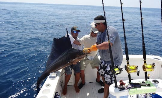 Clients are amazed at Guatemala's spectacular sport fishing