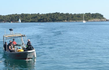 Boat Diving Trips and Dive Lesson for 6 Person in Pjescana Uvala, Croatia