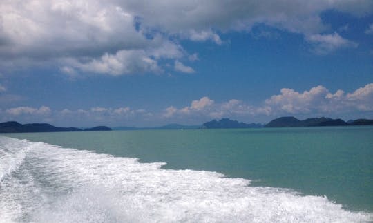 Tour by speedboat to the islands nearby like Phang Nga James Bond and around Maya Bay most famous off Phuket