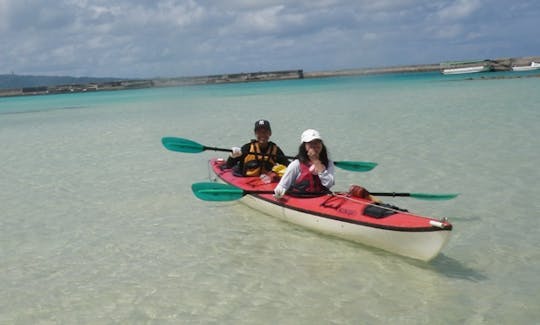 Enjoy Sea Kayaking Tour in West end of Iriomote Island in Japan