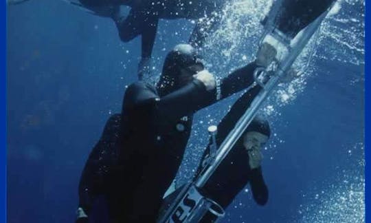 Curso de buceo gratuito a bordo de un barco de buceo para 8 personas en Eilat, Israel