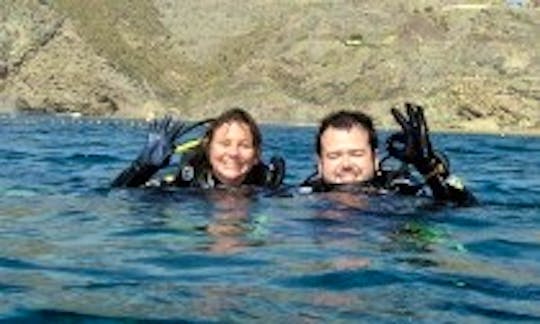 Boat Diving Trips in Aguilas, Spain
