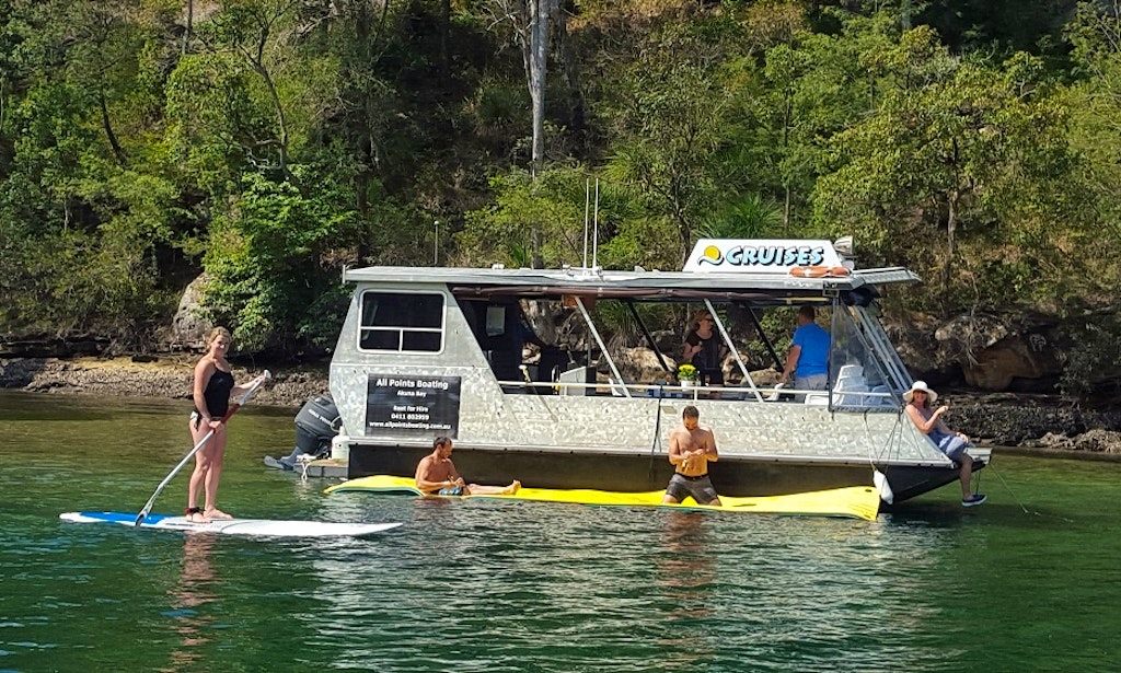 12-Seater Pontoon Boat Hire In Ku-Ring-Gai Chase GetMyBoat