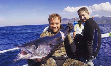 Spearfishing Charter in Amed