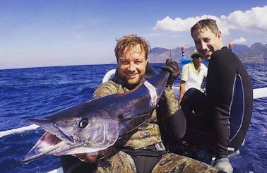 Spearfishing Charter in Amed