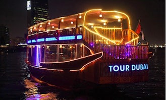 61' Tour Dubai III Dhow Luxury Cruises in Dubai