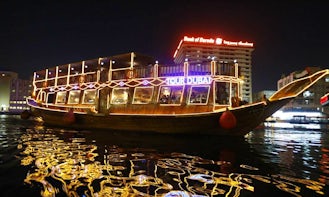 115' Tour Dubai Dhow Luxury Cruises in Dubai