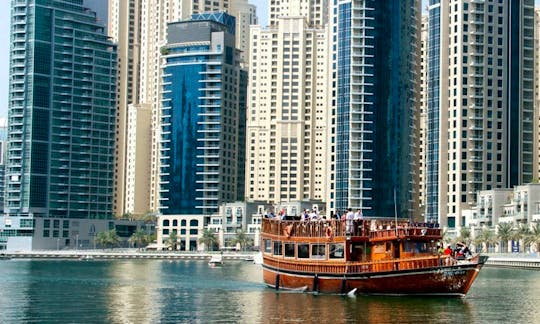 77' Sheikha Boat Dhow Luxury Cruises in Dubai