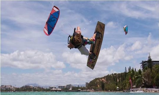 Kitesurfing In Tarragona, Spain