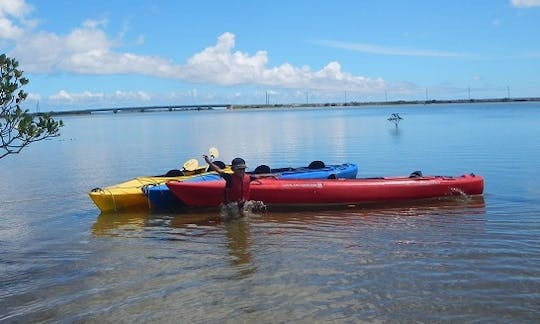 Enjoy Sea Kayaking Tour in West end of Iriomote Island in Japan