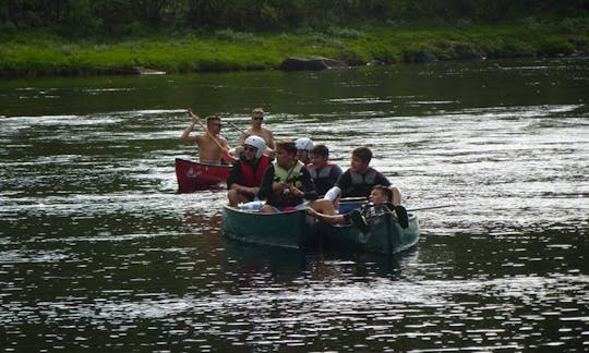 Canoë-kayak sur la rivière Ivalojoki