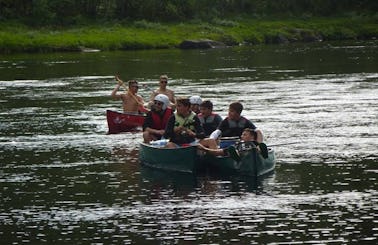 Canoeing On Ivalojoki River