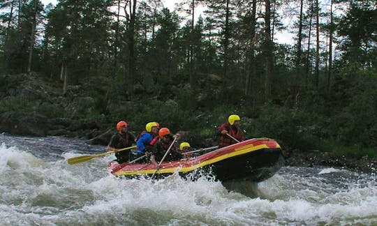 White Water Rafting Adventure On Ivalojoki River