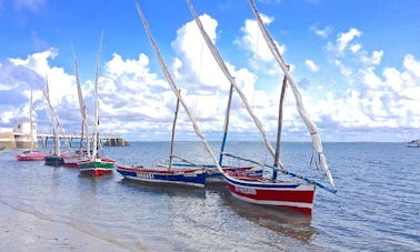 Excursiones de safari en baobab en dhow en Ilha de Moçambique