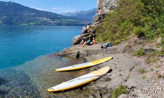 Stand Up Paddleboard Rental & Guided Tours in Unterseen