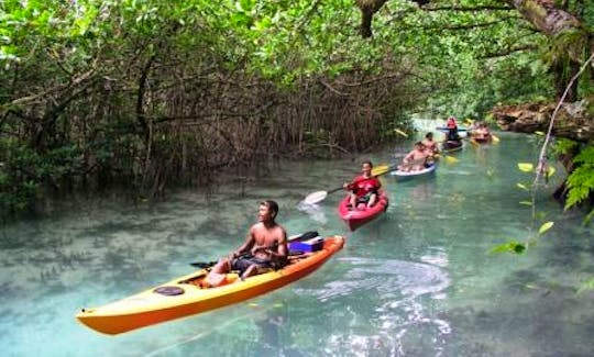 Memorable Single Kayak Trip in Koror, Palau