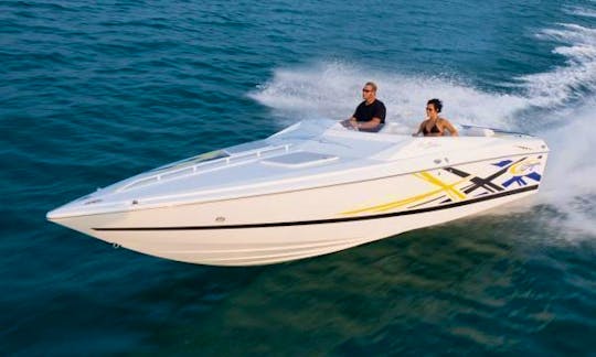 Rent Baja 260 Shooter Speedboat In Ibiza, Spain
