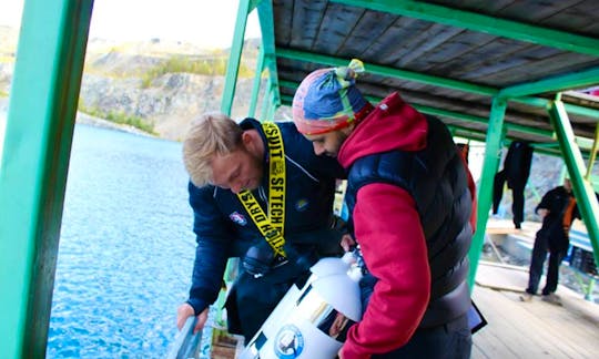 Discover Scuba Diving with Professional Dive Instructor Andrew in Perm, Russia