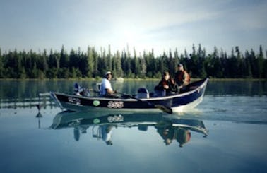 21' Jon Boat Fishing Trips In Anchorage, Alaska