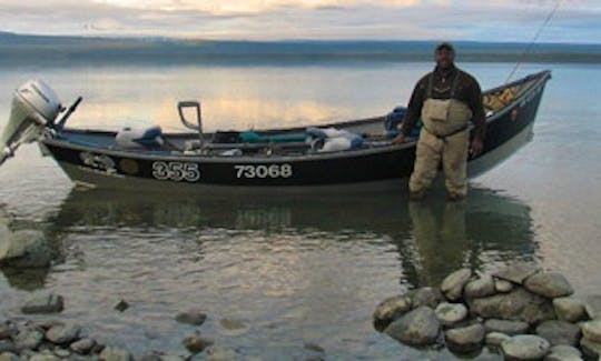 21' Jon Boat Fishing Trips In Anchorage, Alaska