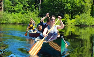 Canoe Paddle Tours On Muskoka Area