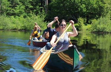 Canoe Paddle Tours On Muskoka Area